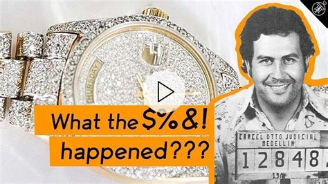 rolex pablo escobar casa|why was escobar's watch worth it.